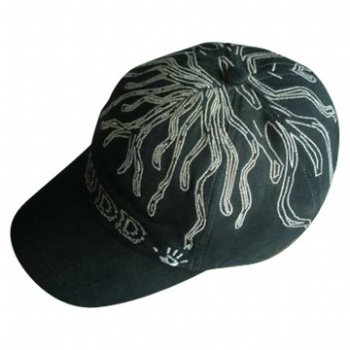 100% polyester trucker cap with 4 layers embroidery patches