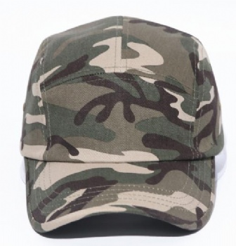 5 panel camo hunting cap