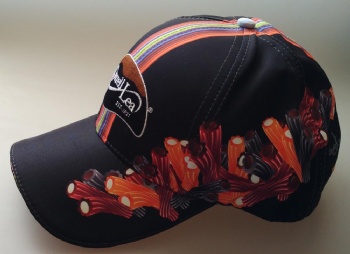 custom printing light weight material quickdry running sports cap