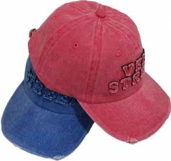 pigment dyed custom hat